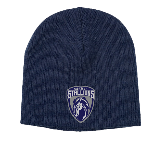 Ste. Cécile Stallions Knit Skull Cap with Embroidered Logo