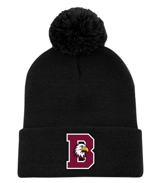 St. John de Brebeuf One Size Pom Pom Cuff Toque