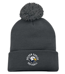 Chatham Golden Eagles Pom Pom Cuff Toque