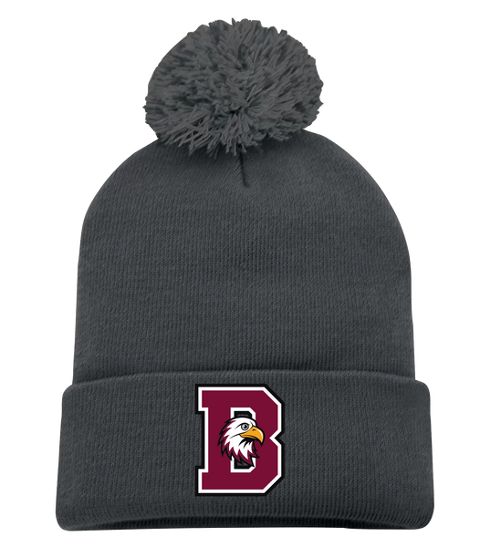 St. John de Brebeuf One Size Pom Pom Cuff Toque