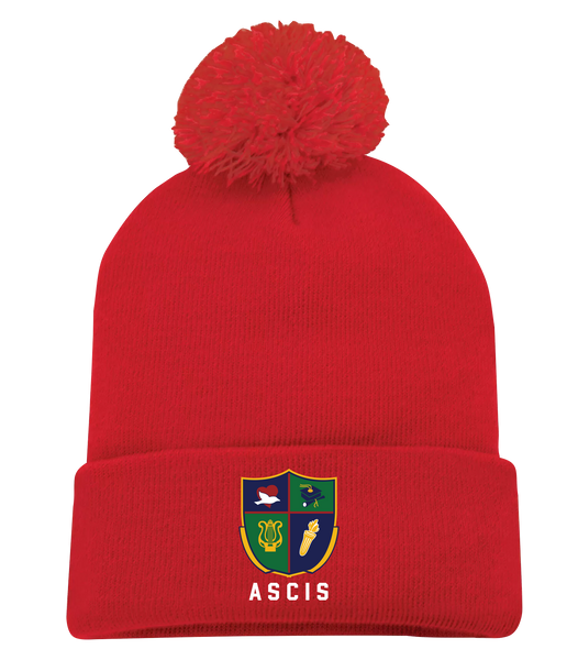 Ste. Cécile Pom Pom Cuff Toque