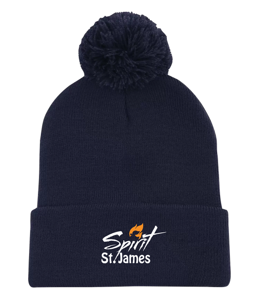 St. James Pom Pom Cuff Toque