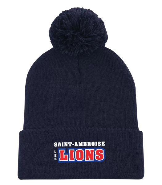 Saint Ambroise Pom Pom Cuff Toque