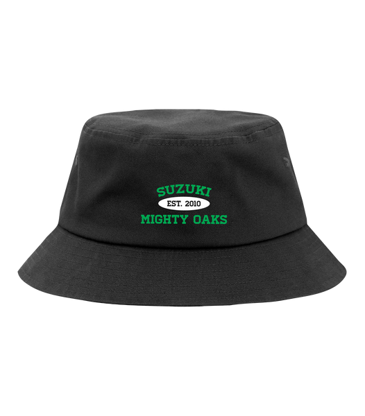 Suzuki Cotton Twill Bucket Hat with Embroidered Logo