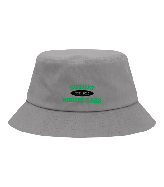 Suzuki Cotton Twill Bucket Hat with Embroidered Logo