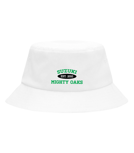 Suzuki Cotton Twill Bucket Hat with Embroidered Logo