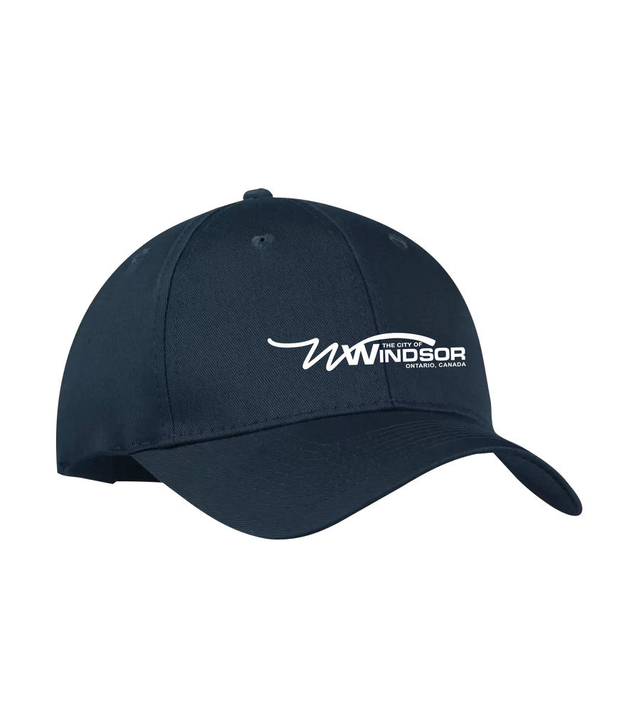 City of Windsor Cotton Twill Cap with Embroidered Logo