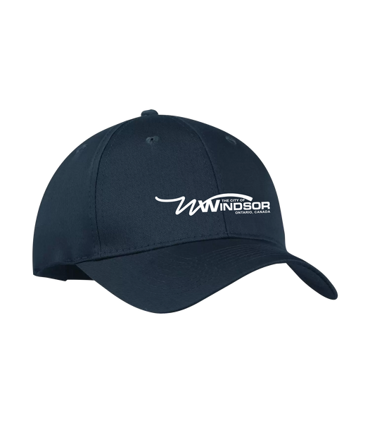 City of Windsor Cotton Twill Cap with Embroidered Logo