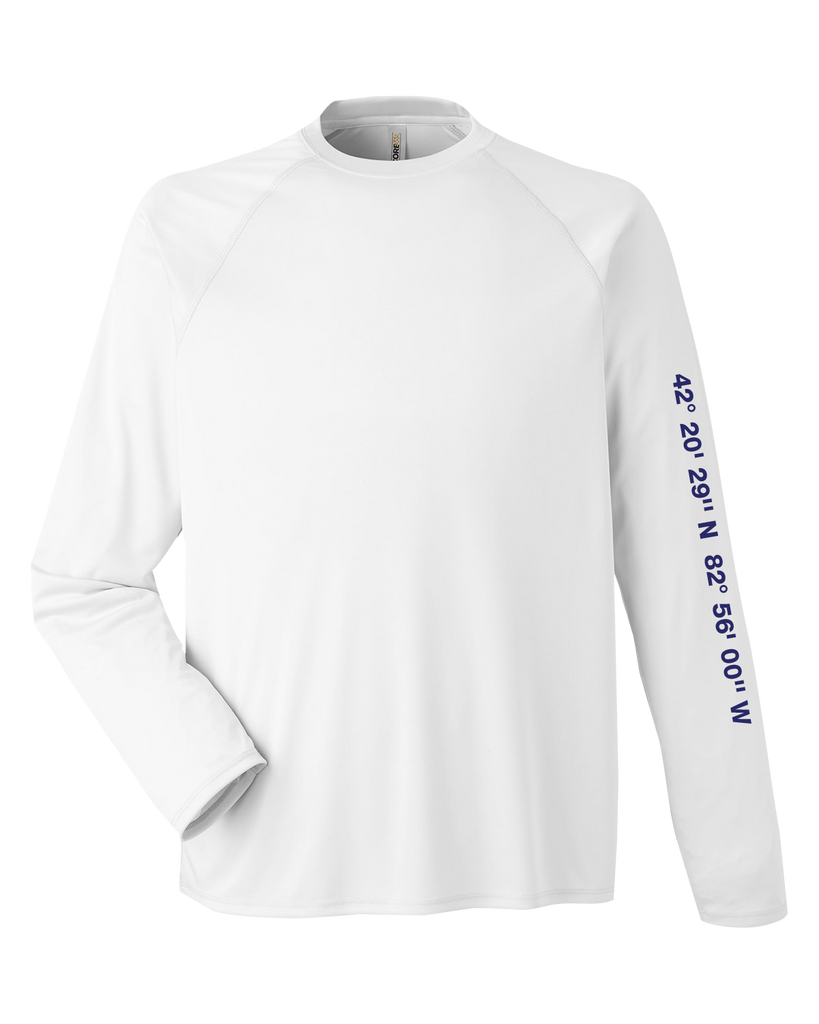 Windsor Yacht Club Adult Marina Raglan Long Sleeve Shirt Windsor Yacht Club Adult Marina Raglan Long Sleeve Shirt