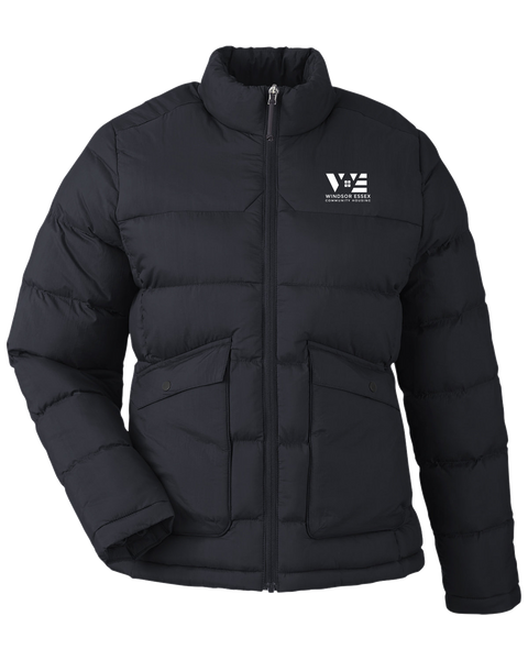 Windsor Essex Community Housing Ladies Inspire Puffer Jacket with Left Chest Embroidered Logo