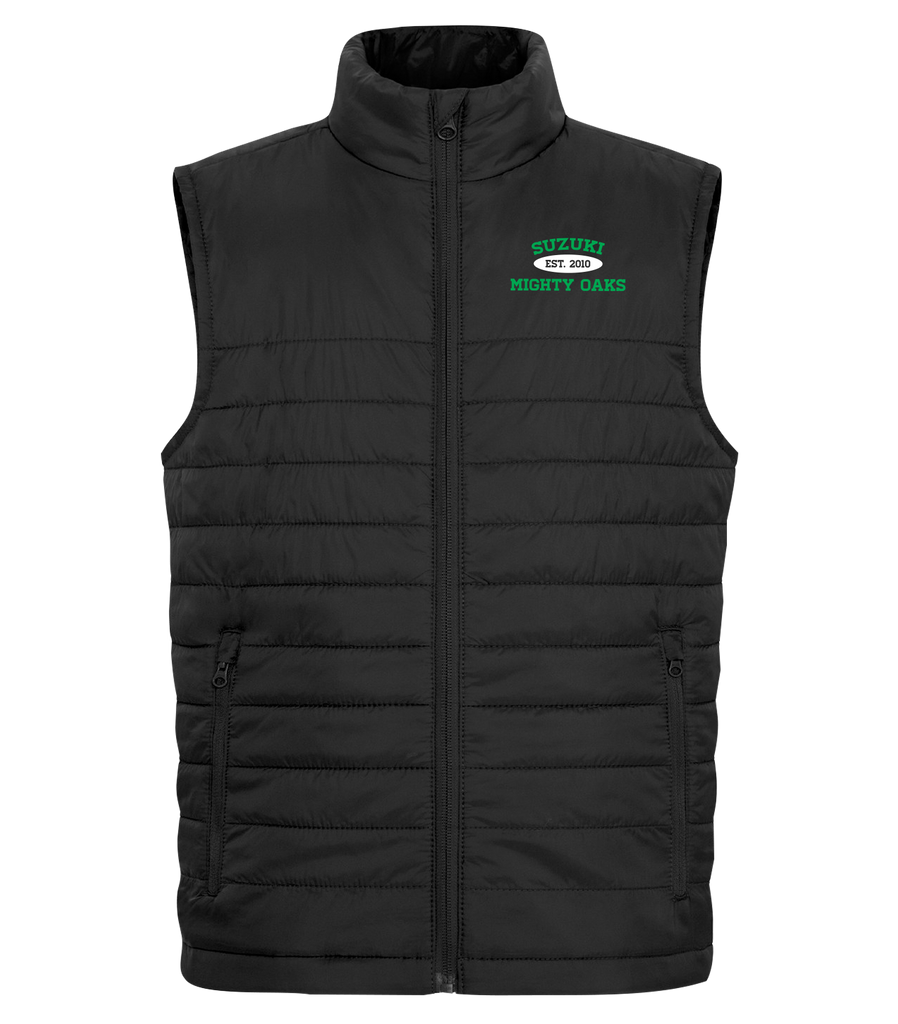 YOUTH Suzuki Puffy Vest with Embroidered Logo