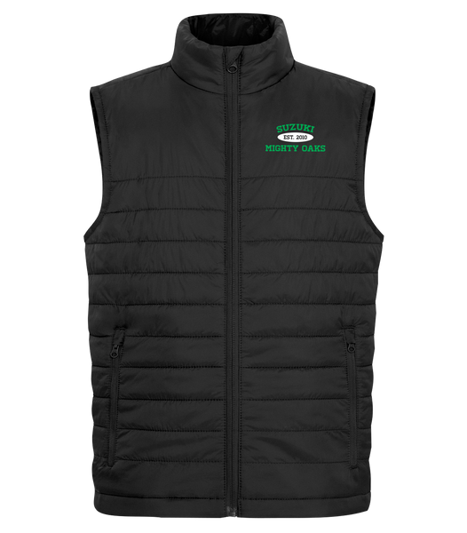 ADULT Suzuki Puffy Vest with Embroidered Logo