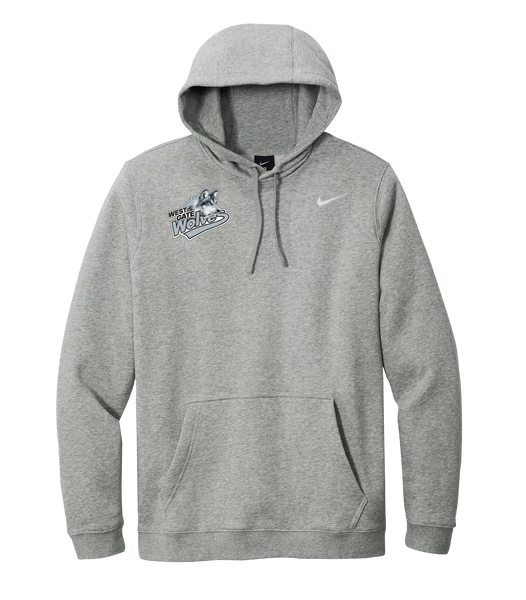 Wolves Staff Adult Nike® Fleece Hoodie With Embroidered Logo