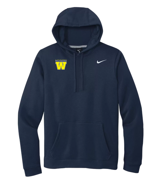 Wolverines Adult Nike® Pullover Hoodie with Embroidered Logo