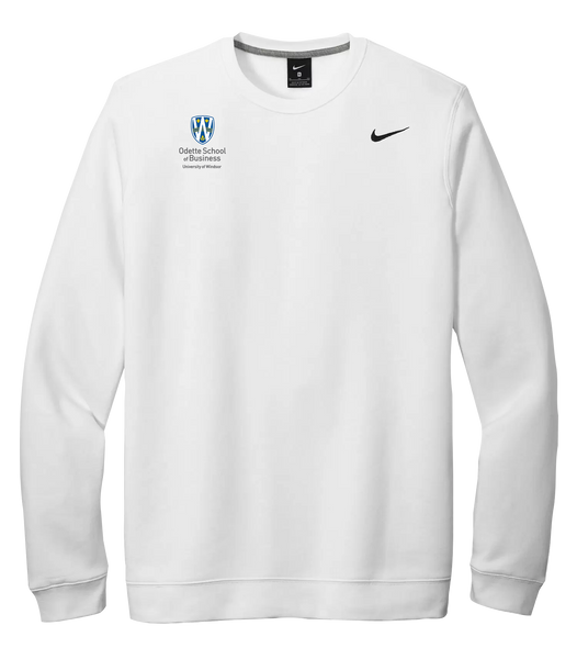 Odette Nike Adult Nike® Club Fleece Crewneck with Embroidered Logo