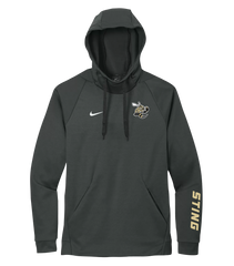 Sting Adult Nike® Fleece Pullover Hoodie With Embroidered Logo with Sting Sleeve Logo
