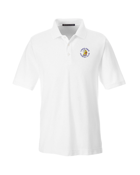 Lake Erie Country Club Adult Performance Polo with Embroidered Left Chest