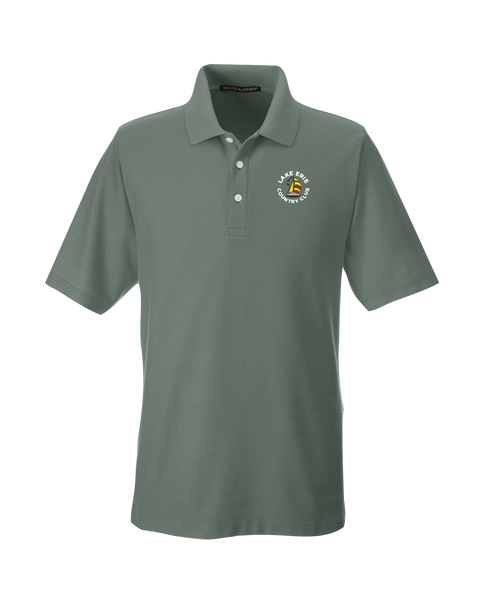 Lake Erie Country Club Adult Performance Polo with Embroidered Left Chest