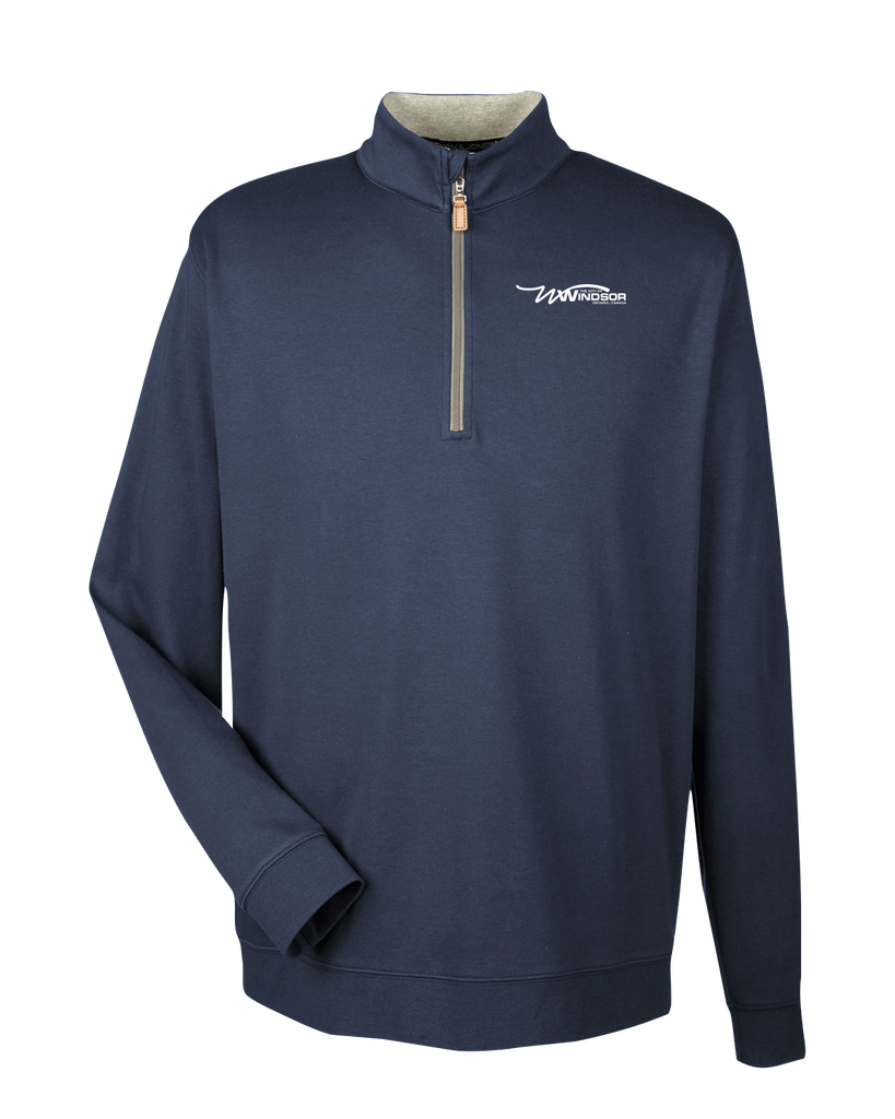 City of Windsor Mens' Performance Quarter-Zip with Printed Logo