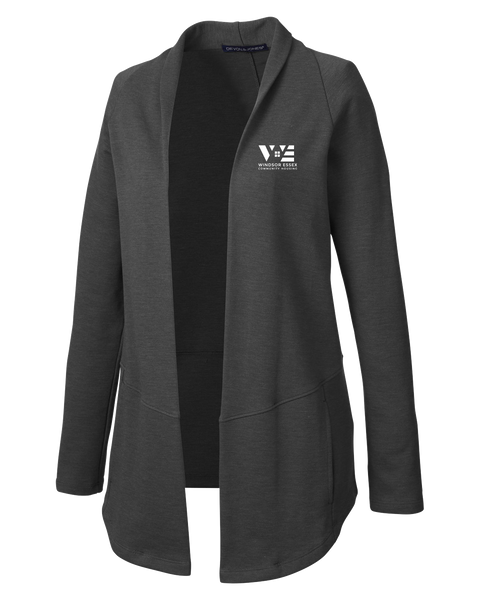 Windsor Essex Community Housing Ladies' Charleston Cardigan with Embroidered Logo
