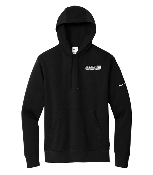 Lakeshore Karate Adult Nike® Fleece Pullover Hoodie Left Chest Embroidered Logo