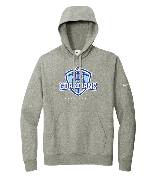 Lasalle Guardians Basketball Adult Nike® Fleece Pullover Hoodie Left Chest Embroidered Logo
