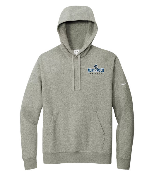 Northwood Knights Adult Nike® Fleece Pullover Hoodie Left Chest Embroidered Logo