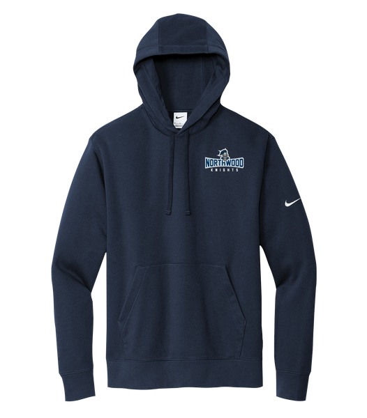 Northwood Knights Adult Nike® Fleece Pullover Hoodie Left Chest Embroidered Logo