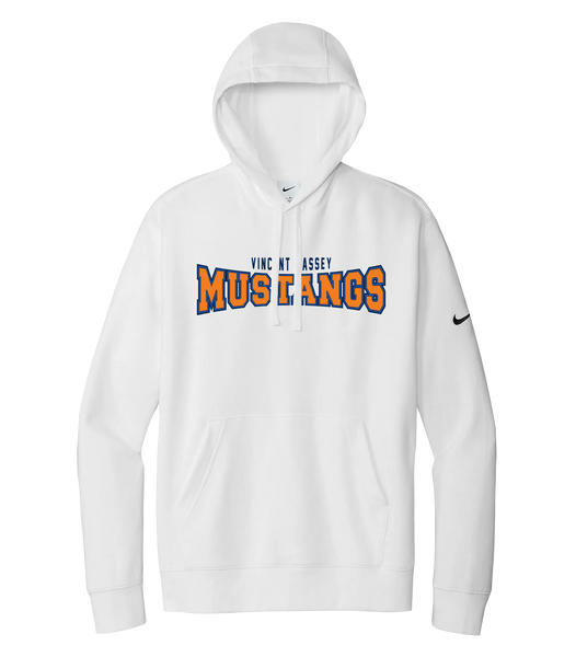 Vincent-Massey Adult Nike® Fleece Pullover Hoodie Left Chest Embroidered Logo