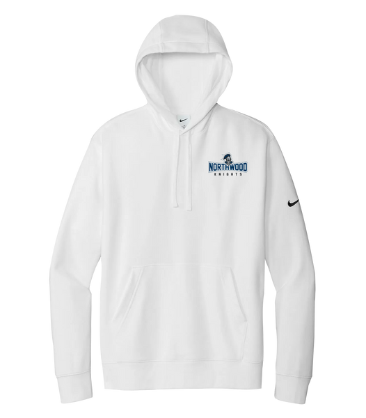 Northwood Knights Adult Nike® Fleece Pullover Hoodie Left Chest Embroidered Logo