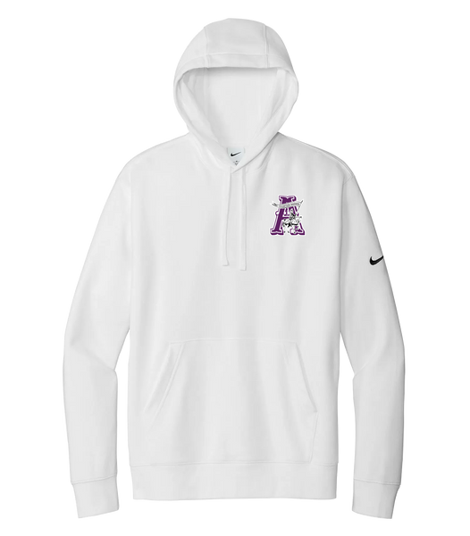 Assumption "A" Staff Adult Nike® Fleece Pullover Hoodie Left Chest Embroidered Logo
