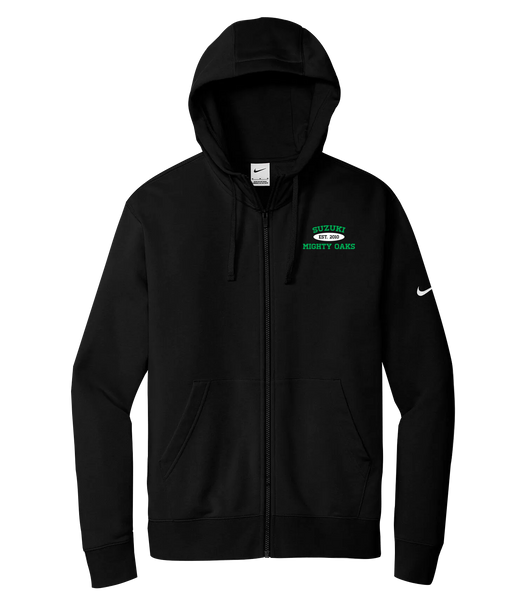 ADULT Suzuki Fleece Full Zip Hooded Sweatshirt with Embroidered Logo