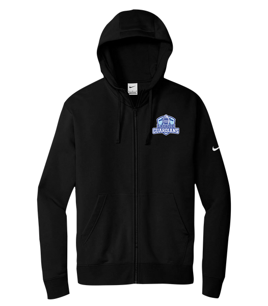 Lasalle Guardians Adult Nike® Fleece Full-Zip Hooded Sweater with Embroidered Logo