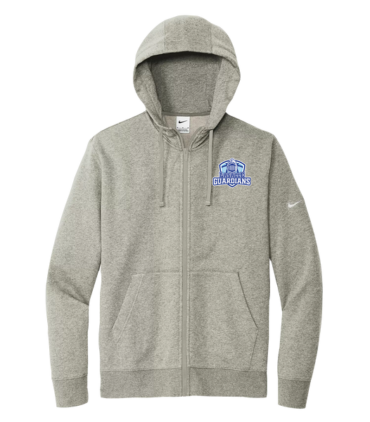 Lasalle Guardians Adult Nike® Fleece Full-Zip Hooded Sweater with Embroidered Logo
