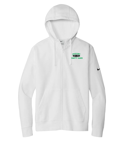 ADULT Suzuki Fleece Full Zip Hooded Sweatshirt with Embroidered Logo