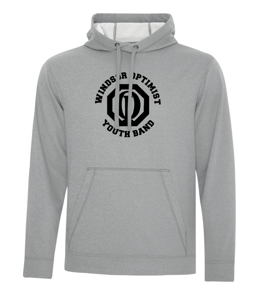 Windsor Optimist Band Youth Dri-Fit Hoodie With Printed Logo