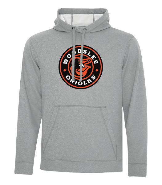 Woodslee Orioles Adult Dri-Fit Hoodie With Printed Logo
