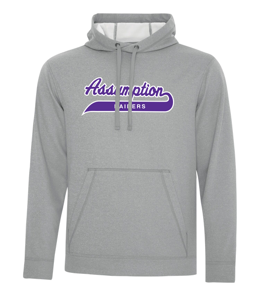 Assumption Youth Dri-Fit Hoodie With Embroidered Logo
