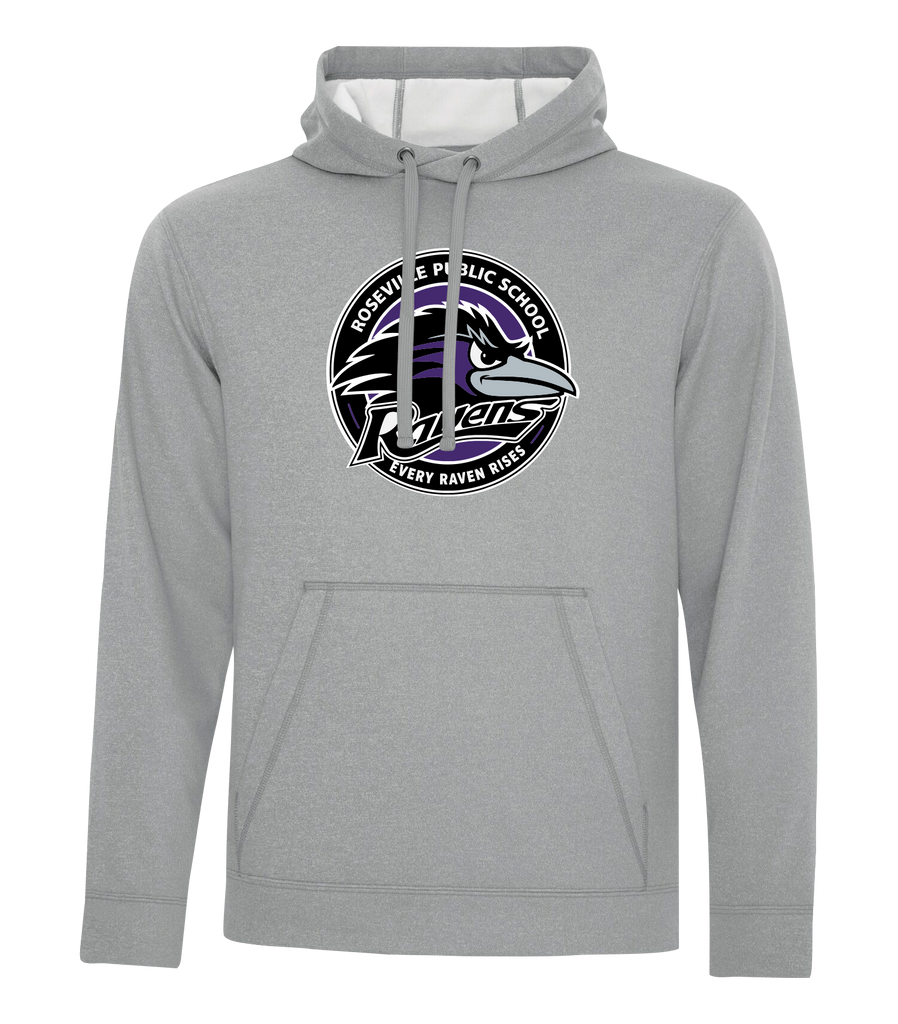 Roseville Ravens Staff Adult Dri-Fit Hoodie With Printed Logo