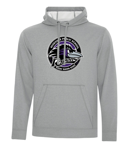 Roseville Ravens Staff Adult Dri-Fit Hoodie With Printed Logo