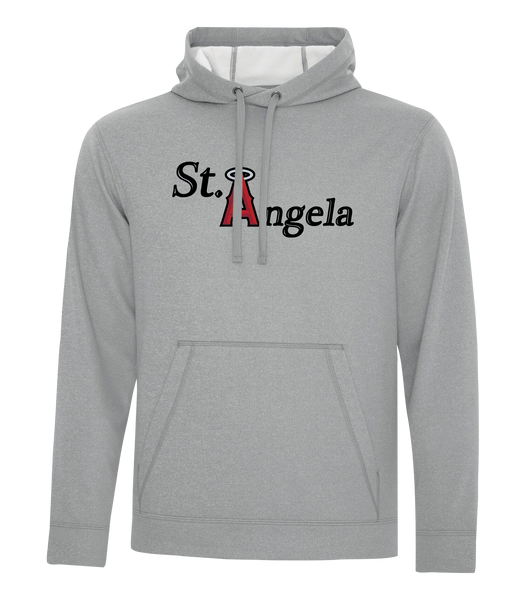 St. Angela Adult Dri-Fit Hoodie With Printed Logo