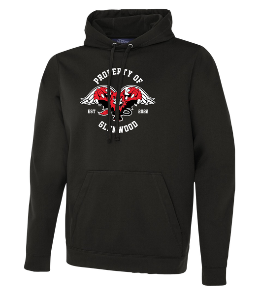 Glenwood Youth Dri-Fit Hoodie With Printed Logo