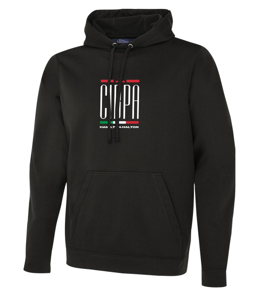 CIBPA Hamilton-Halton Adult Dri-Fit Hoodie with Printed Logo