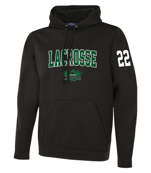 Warlocks Lacrosse Adult Dri-Fit Hoodie with Embroidered logo