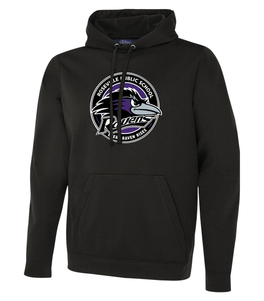 Roseville Ravens Staff Adult Dri-Fit Hoodie With Printed Logo