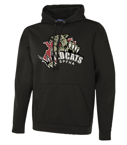 Wildcats SPFHA Adult Dri-Fit Hoodie Sweatshirt with Printed Logo