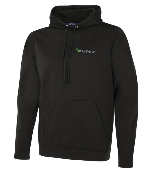 Lakeview Adult Dri-Fit Hooded Sweatshirt with Left Chest Logo