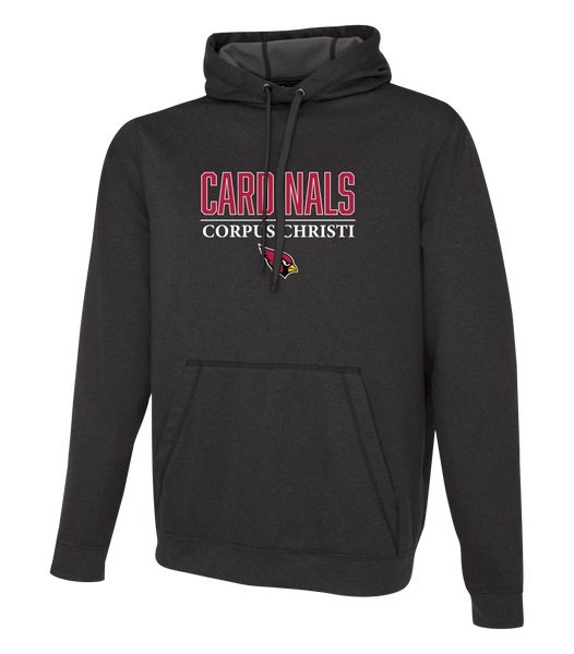 Corpus Christi Adult Dri-Fit Hoodie With Printed Logo