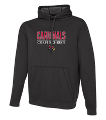 Corpus Christi Adult Dri-Fit Hoodie With Printed Logo