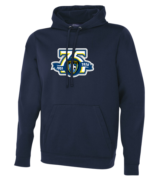 Caboto Soccer Club 75th Anniversary Adult Dri-Fit Hoodie with Printed Logo